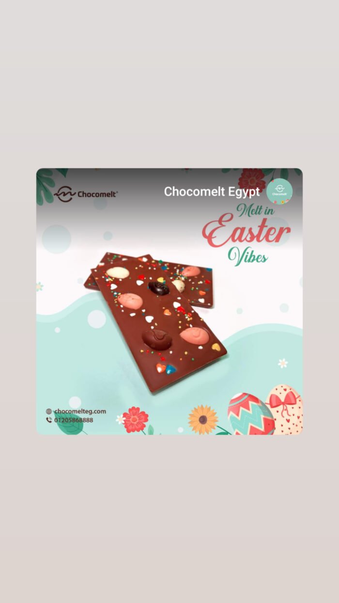 chocomelteg Easter Chocolate bar