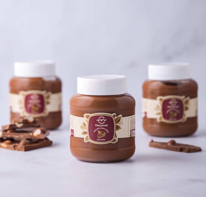 chocomelteg Nutella jar