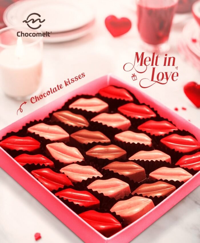 chocomelteg valentine kisses
