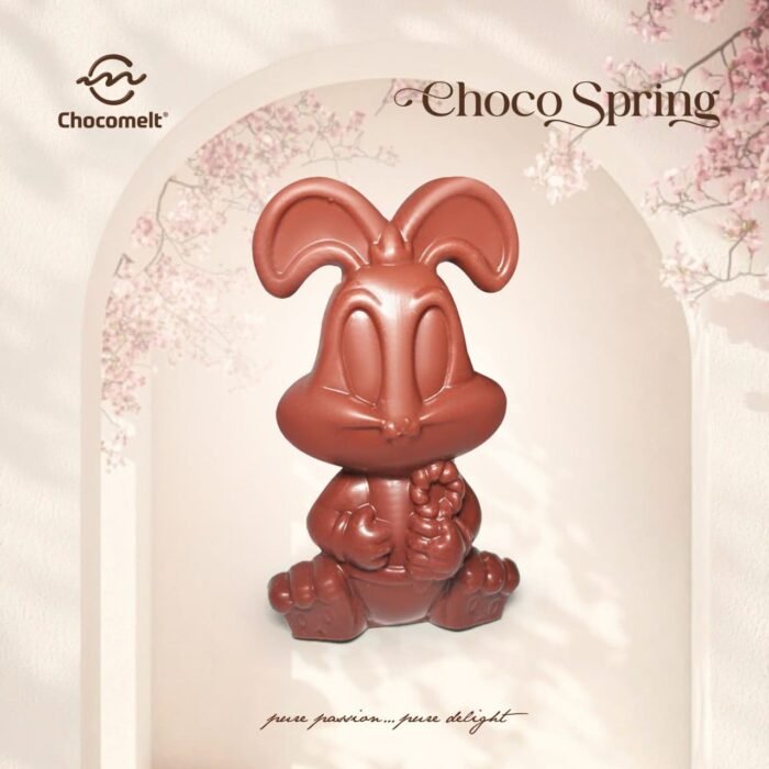 chocomelteg Chocolate rabbit shape